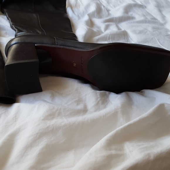 Under knee square toed boot BROWN 9M - Picture 4 of 5